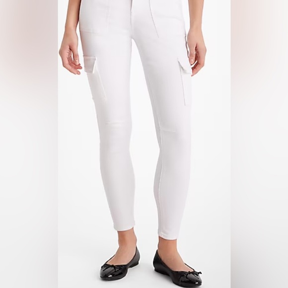 Express Women's White Skinny Jeans NWT - Picture 3 of 11